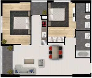 bán cc fpt plaza 1, võ quý huân, 3 tỷ, 69m2, view đẹp