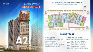 độc quyền studio căn hộ cao cấp rẻ nhất cora tower, chỉ từ 1,5 tỷ. ck 19%. lh ngay: 