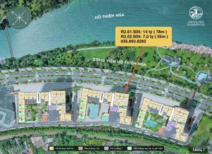 shophouse onsen mặt hồ giá 14 tỷ ( tầng 1 )