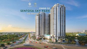 bán cc sentosa sky park hải phòng, 3,33 tỷ, 74m2, 2pn, 2wc, giá tốt