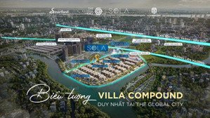 sở hữu ngay biệt thự compound trung tâm quận 2 - chỉ với 16 tỷ - 3 mặt sông - cdt uy tín hàng đầu