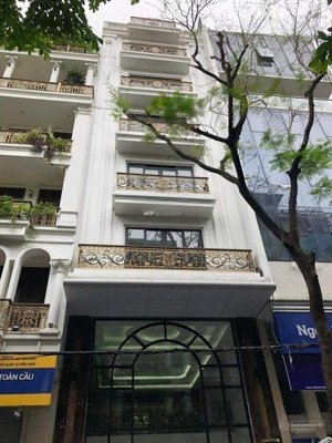 cho thuê nhà - hoàng quốc việt - 80m - 5 tầng thông sàn + thang máy - giá 38tr/tháng