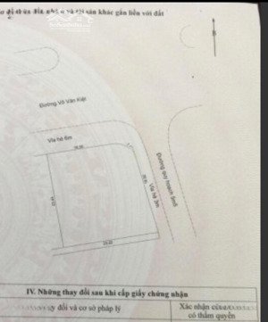 bán lô góc 2 mặt tiền đường võ văn kiệt