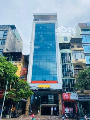 mặt phố đốc ngữ ba đình 105m2 7 tầng thang máy thông sàn 5m mt vỉa hè kinh doanh văn phòng 48.9 tỷ