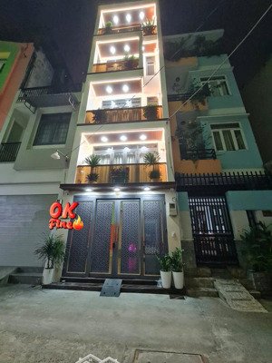 nhà mới đẹp, đón tết sát sân bay 6 tầng, thang máy tặng nội thất. giá hấp dẫn tl 9 chủ