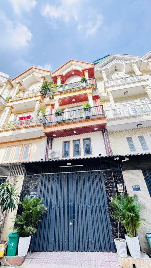 nhà 4 tầng ngang 4,5m, đường thông 7m, đường trần thị năm, khu vip quận 12, nội thất đầy đủ