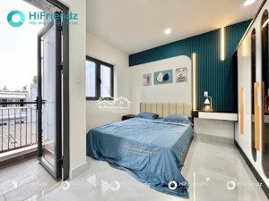 chdv 1 phòng ngủ ban công - nội thất cao cấp - gần chợ bà chiểu - ngay trung tâm bình thạnh