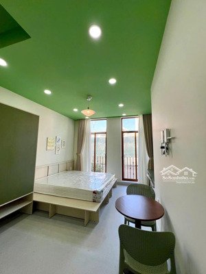 cho thuê căn hộ gần chợ bà chiểu,q1,q3 full nội thất ban công thoáng - hoàng hoa thám bình thạnh