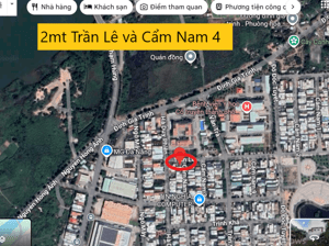  BÁN LÔ GÓC 2 MẶT TIỀN – TRẦN LÊ và CẨM NAM 4 