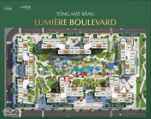cực hiếm có - hàng cđt view trực diện nội khu hồ bơi 2pn - lumiere boulevard - 4,8 tỷ