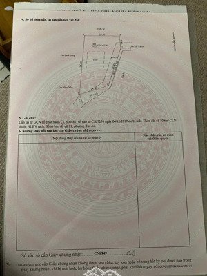 chính chủ bán lô đất tại tân an thủ dầu một dt 635m2 có 100m2 thổ cư giá rẻ 4 triệu/m2 (có tl)