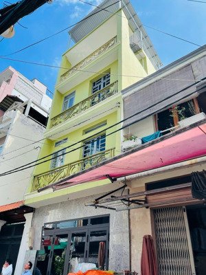 chỉ nhỉnh 9 tỷ - hẻm xe hơi 10m lê văn sỹ - ngang 5x7m 4 tầng vuông vức