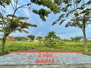 tôi chính chủ cần cắt lỗ 2 lô liền kề đối diện tttm dự án dragon pearl, giá 1tỷ7, 90m2, sổ sẵn