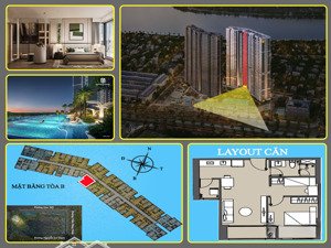 bán nhanh căn 1 ngủ + tầng thấp thanh toán vay, không chênh