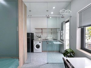 cho thuê căn hộ cao cấp 1 phòng ngủ - ban công tách bếp - thuận tiện di chuyển quận 1, 4, 5