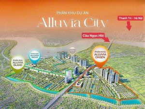 bán chung cư alumi tại alluvia city- khoáng nóng tự nhiên. gía từ 60tr/m2. ký cđt. htls 0%, ck cao