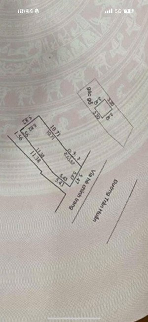 nhà mặt tiền trần huấn kẹp kiệt đường 10m5, gần cầu hoà xuân, gần bờ sông, dtich 200m2 ngang 10m.