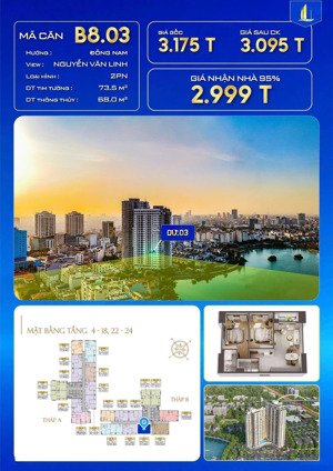 căn hộ 2n chỉ 4xtr/m2 view hồ phương lưu - trục lê hồng phong - ngô quyền sầm uất