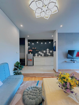 cho thuê căn hộ green bay full nội thấy chỉ sách vali đến ở chỉ 4.5tr