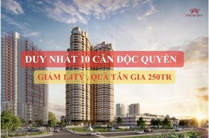 duy nhất 10 căn độc quyền dự án the queen, giảm ngay 1.4 tỷ, quà tân gia 250tr, tầng đẹp, ko báo ảo