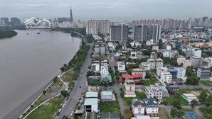 bán đất nền biệt thự dự án kdc thế kỹ .phường thạnh mỹ lợi .quận 2.dt 9mx21.5m giá 163tr/m2 sỗ đỏ