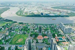 bán đất nền dự án kdc thủ thiêm villa phường thạnh mỹ lợi, quận 2. dt 8x20m, 10x23m giá 145tr/m2