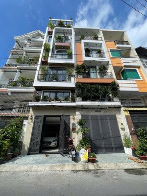 bán nhà phố hxh lê đức thọ phường an nhơn;(4mx25m)-4 lầu;giá 9ty6 tl