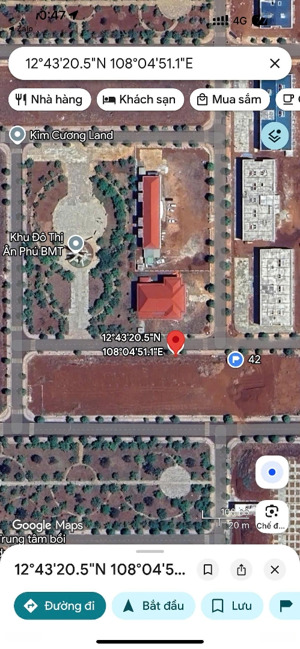 duy nhất 1 lô kđt ân phú - vị trí vàng đối diện hoa viên & nhà ở xh - chỉ 2.580 tỷ