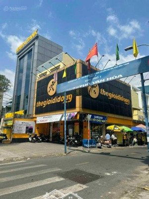 bán gấp nhà nhà góc 2 mặt tiền sư vạn hạnh, p12, q10, dt: 4x17m, hđt 100tr giá 32 tỷ