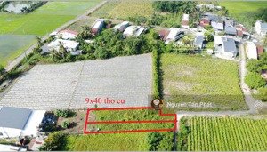 xã lỗ nặng. 9x40 có thổ. đường bê tông thông. 330tr