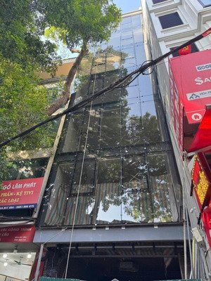 mặt phố ba đình - tòa nhà 9 tầng - mặt tiền quyền lực - 3 mặt thoáng - vỉa hè 7m.