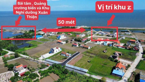 full giá 1,3 tỷ mặt biền - đường trục chính của xã - sẵn sổ bao mọi loại phí