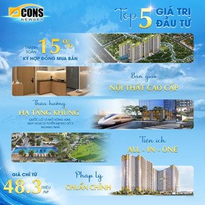 bcons newsky - mặt tiền quốc lộ 13