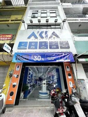 cho thuê nhà mt võ thị sáu, phường 7, quận 3, dt 4.5x18m, trệt lửng 3 lầu, giá 55tr