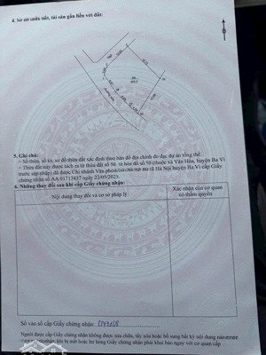 chính chủ gửi bán lô góc đẹp nhất xã yên bài dt 365m2. đường rộng, ranh giới rõ ràng, sẵn sổ hồng