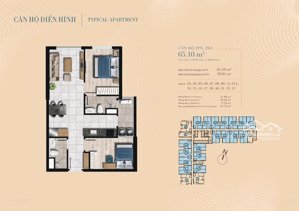khách cần bán căn 65m2 2pn2wc view tiện ích tầng đẹp, giá tốt the gió riverside lh 