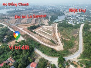 chính chủ cần bán 5 lô đất diện tích từ 165 - 200m2 view hồ hàng sóm là dự án nghỉ dưỡng lasavo