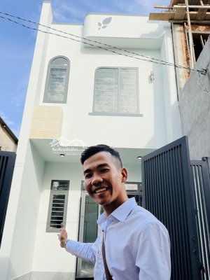 bán nhà hoàn công 1 trệt 1 lầu phường biên hoà (hoá an củ). dt: 4,25x14=60m2. giá: 2tỷ650