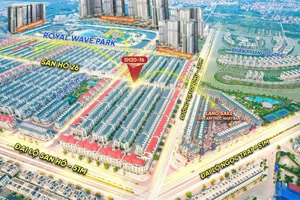 chỉ nhỉnh 8 tỷ sở hữu nhà mặt phố, khu đô thị phát triển bậc nhất ocean park. 48m - 56m2