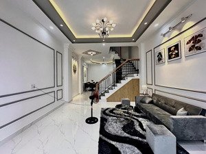 49,5m2 - ngang 4,5m - hẻm xe hơi - bình thạnh - 4 tầng đẹp - nhà mới ở ngay trước tết - 9,5 tỷ