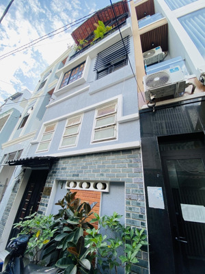 nhà mới quận 8, âu dương lân, 4 tầng, hẻm xe hơi, 4x10m, nhỉnh 6 tỷ