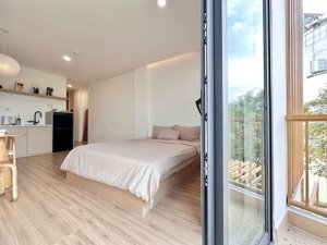 chung cư mini q3 mới,tone kem hiện đại,view sông hoàng sa,bảo vệ 24/7,có dọn phòng,cho nuôi pet