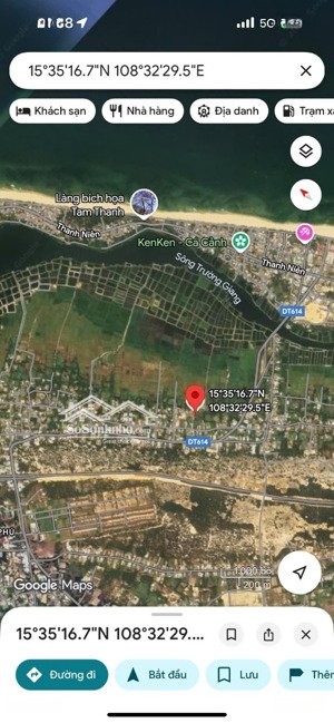 chính chủ bán lô đất trồng cây lâu năm 2100m2 có 400m2 đất ở giá 2.5 tỷ ngay biển tam thanh