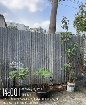 bán nhanh lô đất hai mặt tiền ngay quốc lộ 13 - hiệp bình