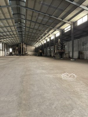 cho thuê 2.800m2 nhà xưởng bến cát gần tp mới bình dương. giá 195 triệu/tháng