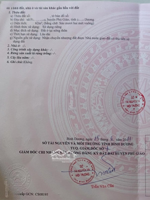 chính chủ cần bán đất tại kdc pta 5, diện tích 62m2