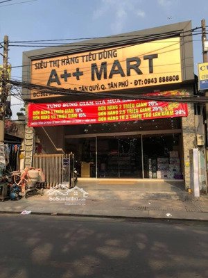 bán nhà mặt tiền kinh doanh đường bình long, 10mx32m, giá 34 tỷ, phường tân quý, quận tân phú