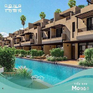 biệt thự sông town caraworld cam ranh 122m2 x 3 tầng, tâm điểm bãi dài, khai thác cho thuê tốt