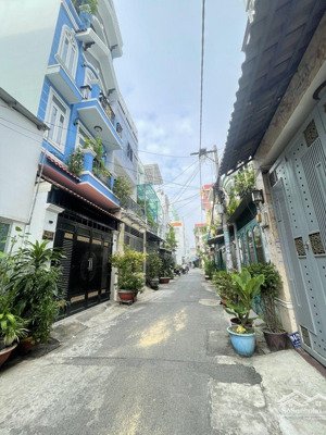 khu dân trí, nhà cao tầng - hẻm nhựa ôtô tránh - dt 56m2 - lưu chí hiếu, tân phú.