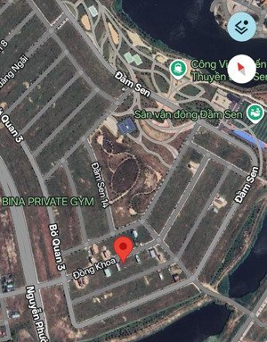 bán đất đầm sen nam hoà xuân giá rẻ b2.117 lô 2x đường thông giá 5ty5. lh: 